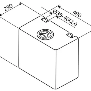 Právě uvedeno na trh | Univerzální nádrž Fusion EV 1004 50 l