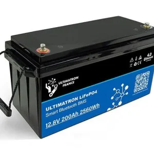 LiFePO4 baterie Ultimatron UBL-12-200-PRO Smart BMS 12,8V 200Ah - Bezpečná platba