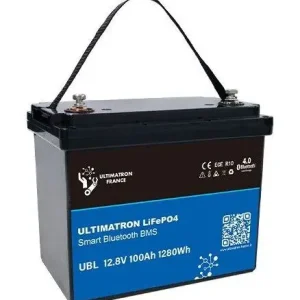 Akční cena - LiFePO4 baterie Ultimatron UBL-12-100-PRO Smart BMS 12,8V 100Ah