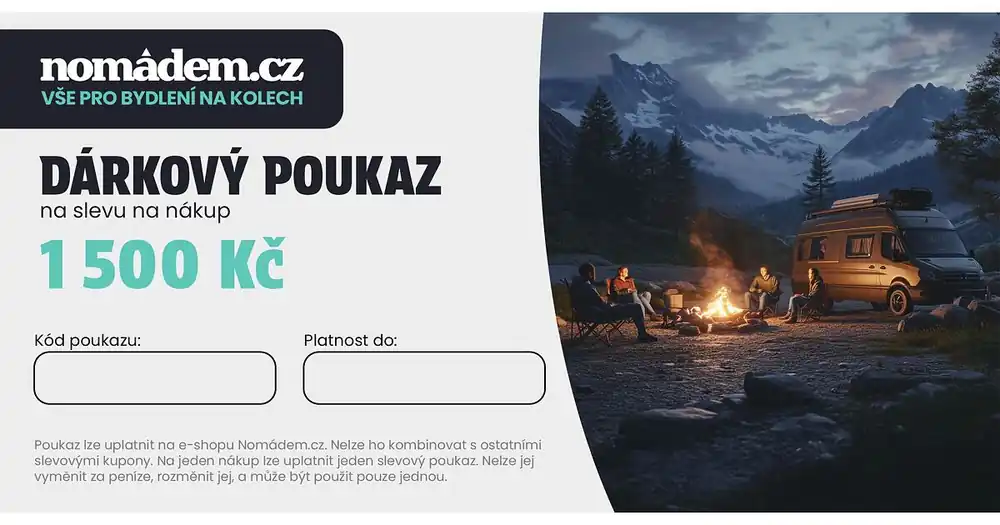 Lze objednat - Dárkový poukaz 1500 Kč