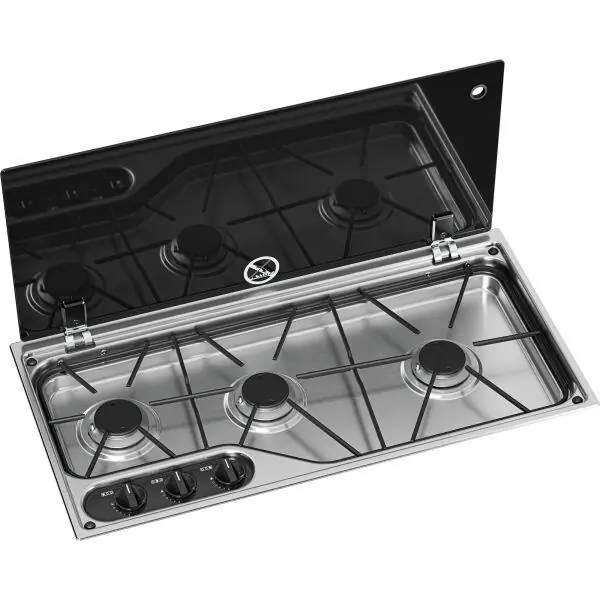 Vestavná plynová varná deska Dometic CVH 1700G se třemi hořáky - Skvělá cena