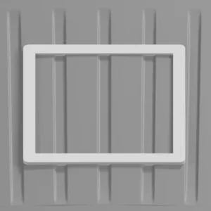 Adaptér střešního okna 40x40 cm pro malé dodávky PSA - Sleva
