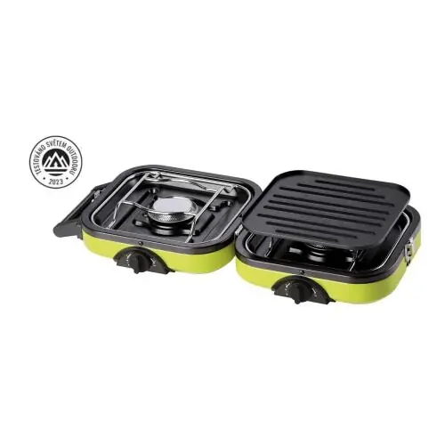Přenosný plynový vařič Meva Dual Compact - Ušetřete více