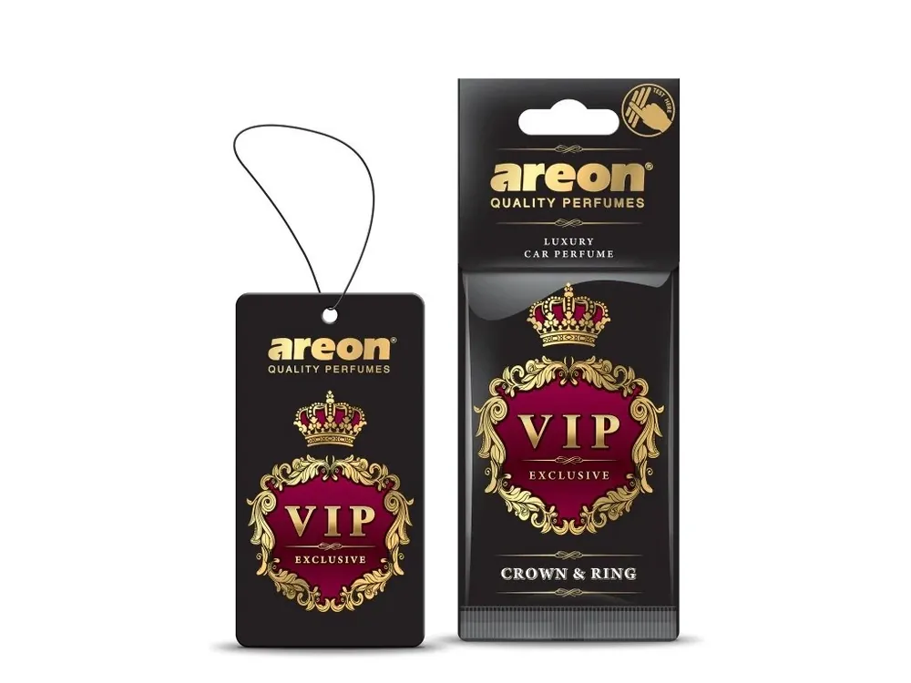 Vůně do auta AREON VIP - Crown & Ring - Oblíbený produkt
